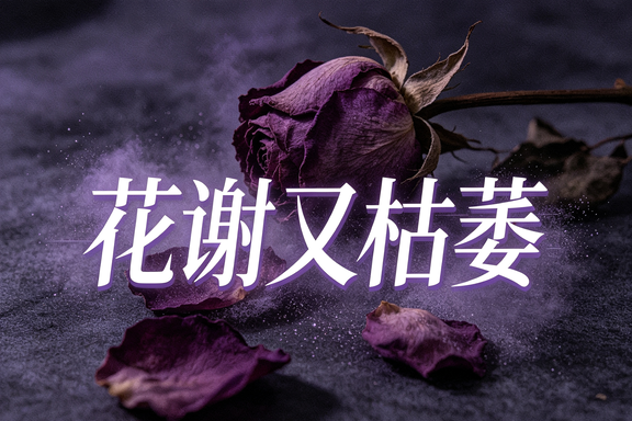 爱花谢又枯萎